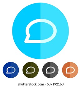 icons chatting for Web, Mobile and business