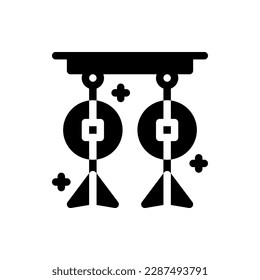 Icons Chinese New Year Glyph, Holiday, Party, Xmas, Present, Christmas, Happy, Flat Icon Logo Illustration Vector Isolated. Suitable for Web Design, Logo, App. 