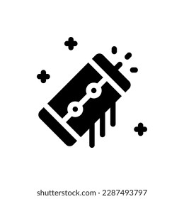 Icons Chinese New Year Glyph, Holiday, Party, Xmas, Present, Christmas, Happy, Flat Icon Logo Illustration Vector Isolated. Suitable for Web Design, Logo, App. 