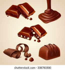 icons chocolate