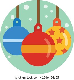 Icons for Christmas on 25th December