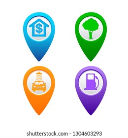 icons of city infrastructure 
