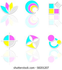 Icons cmyk
