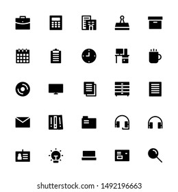 Icons Collection Office Glyph/Solid 32