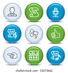 Icons with color buttons 31