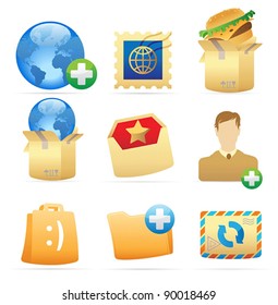 Icons for concepts and metaphor. Vector illustration.