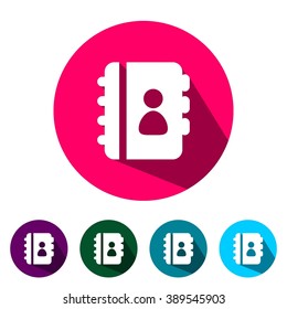 icons contacts for Web and Mobile