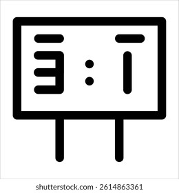 icons in the context of a football game