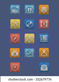 icons crystal
