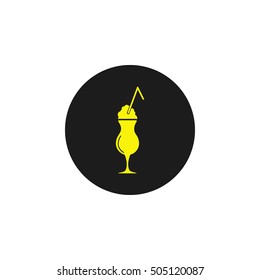 Icons cup of hot drink.