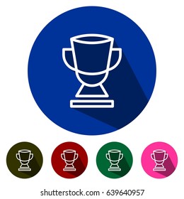 icons cup for Web, Mobile and business