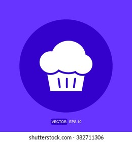 icons cupcake for Web and Mobile