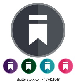 icons decorative bookmark for Web, Mobile and business