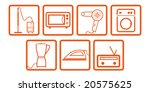 Icons depicting house object