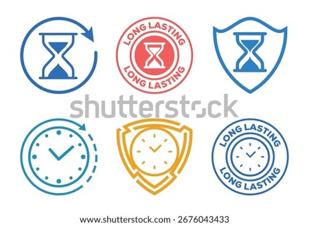 Icons Depicting Time and Durability A Symbol of Enduring Performance