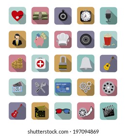 Icons  design over white background,vector illustration