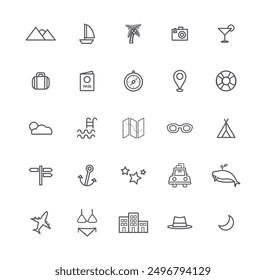 icons design set of vector collection