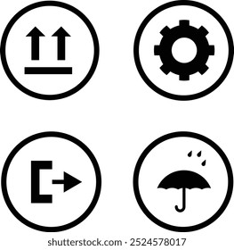 icons design and vector 
illustration