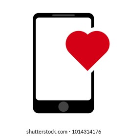 Icons devoted to Valentine's day. Heart. 14 Feb.