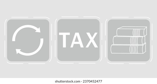 Icons of document flow accounting and audit finance stock exchange vector illustration