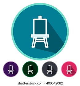 icons easel for Web and Mobile