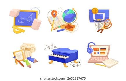 Icons for Education and Creativity tailored for modern learning concepts and practices
