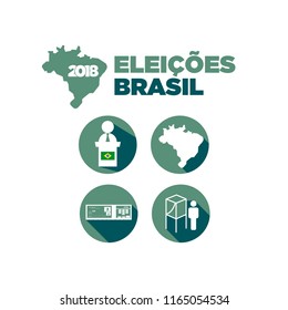 Icons Elections in Brazil 2018