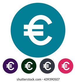 icons euro for Web, Mobile and business