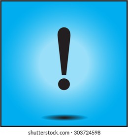 icons exclamation mark