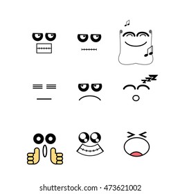 icons faces