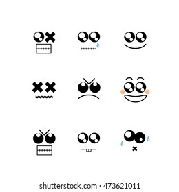 icons faces
