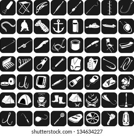 Icons for fishing