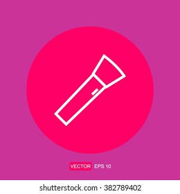 icons flashlight for Web and Mobile