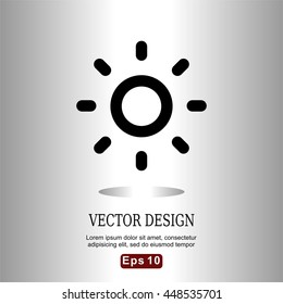 icons flat brightness for Web, Mobile and business