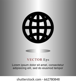 icons flat global for Web, Mobile and business