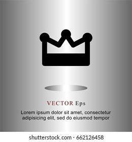 icons flat king chess for Web, Mobile and business