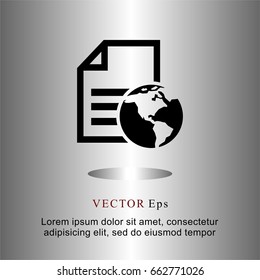 icons flat online file for Web, Mobile and business
