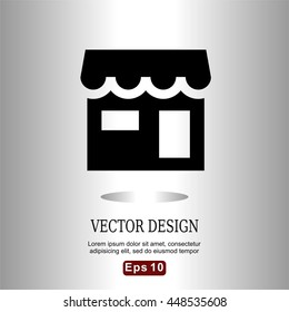 icons flat shop for Web, Mobile and business