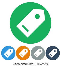 icons flat tagged object for Web, Mobile and business