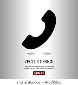 icons flat telephone call for Web, Mobile and business