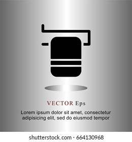 icons flat towel rail for Web, Mobile and business