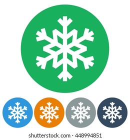 icons flat winter for Web, Mobile and business