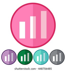 icons flat wireles for Web, Mobile and business