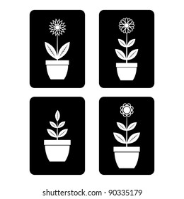 Icons of flowers