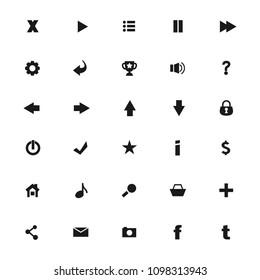 Icons fo your website. vector illustration