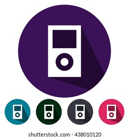 icons frontal electronic for Web, Mobile and business