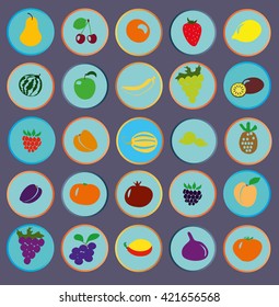 icons of fruit