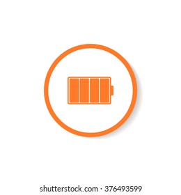 Icons fully charged battery.
