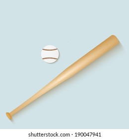 icons for the game of baseball, vector illustration