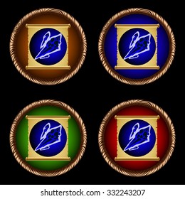 icons for games with the ancient magic scroll of ice lance